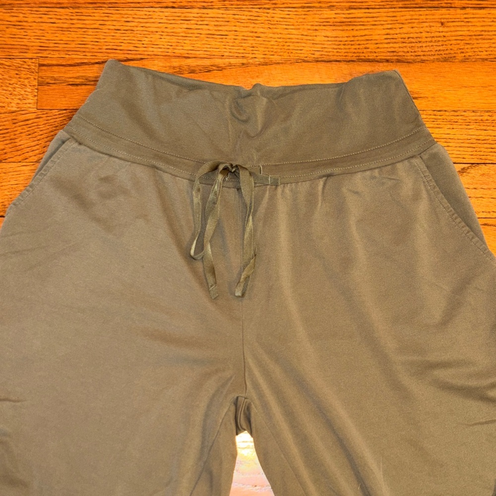 Fabletics Olive Green Drawstring Jogger Pants - image 3